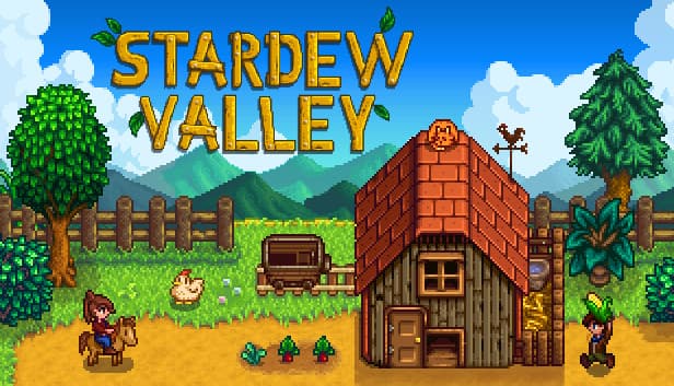 Playing Stardew Valley
